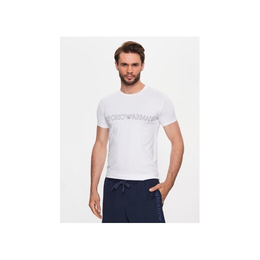 Emporio Armani Underwear T-Shirt 111035 3R516 00010 Biały Regular Fit ze sklepu MODIVO w kategorii T-shirty męskie - zdjęcie 168603204