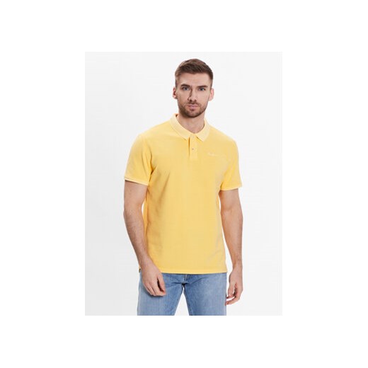 Pepe Jeans Polo Oliver Gd PM541983 Żółty Regular Fit ze sklepu MODIVO w kategorii T-shirty męskie - zdjęcie 168603583