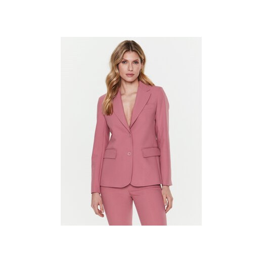 Weekend Max Mara Marynarka Uva 23504102 Różowy Regular Fit 40 wyprzedaż MODIVO