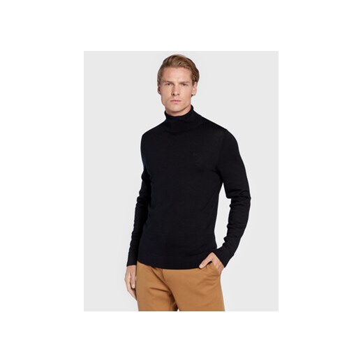 Calvin Klein Golf Superior K10K110420 Czarny Slim Fit ze sklepu MODIVO w kategorii Swetry męskie - zdjęcie 168603680