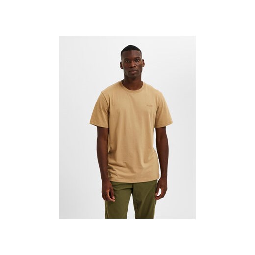 Selected Homme T-Shirt 16087858 Żółty Regular Fit ze sklepu MODIVO w kategorii T-shirty męskie - zdjęcie 168603690