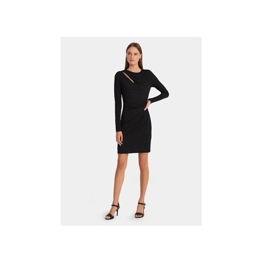 Lauren Ralph Lauren Sukienka koktajlowa 253926430001 Czarny Slim Fit ze sklepu MODIVO w kategorii Sukienki - zdjęcie 168603863