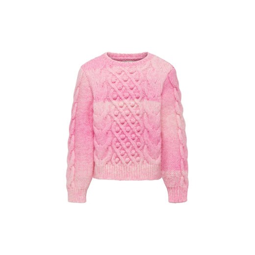 Kids ONLY Sweter 15296492 Różowy Regular Fit 158_164 MODIVO okazja
