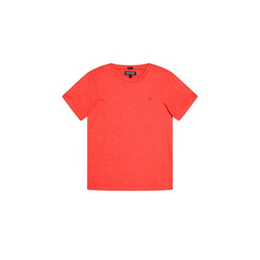 Tommy Hilfiger T-Shirt KB0KB04140 D Czerwony Regular Fit ze sklepu MODIVO w kategorii T-shirty chłopięce - zdjęcie 168604282