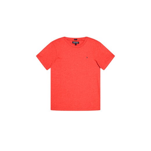 Tommy Hilfiger T-Shirt KB0KB04140 S Czerwony Regular Fit ze sklepu MODIVO w kategorii T-shirty chłopięce - zdjęcie 168604283