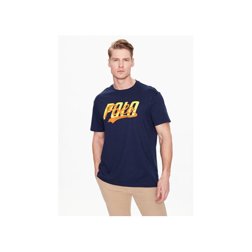 Polo Ralph Lauren T-Shirt 710890937001 Granatowy Classic Fit ze sklepu MODIVO w kategorii T-shirty męskie - zdjęcie 168604463