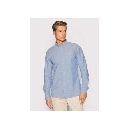 Jack&Jones PREMIUM Koszula Brook Oxford 12192150 Niebieski Slim Fit ze sklepu MODIVO w kategorii Koszule męskie - zdjęcie 168605121