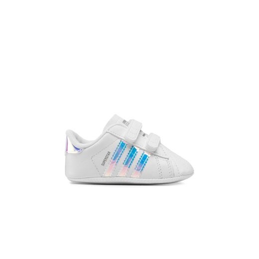 adidas Sneakersy Superstar Crib BD8000 Biały ze sklepu MODIVO w kategorii Buciki niemowlęce - zdjęcie 168605273