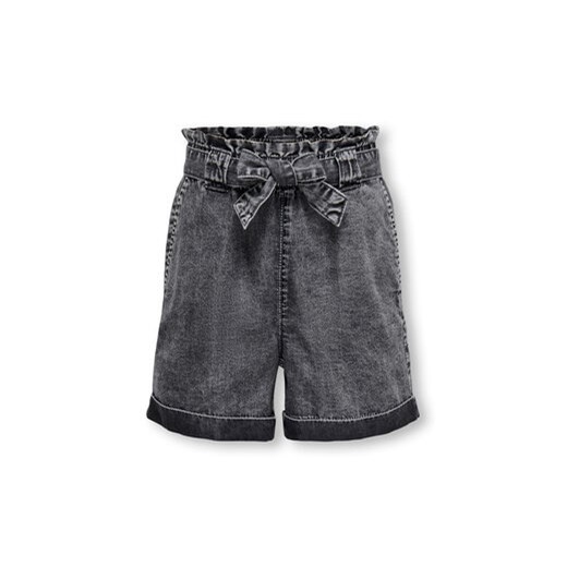 Kids ONLY Szorty jeansowe 15285101 Szary Regular Fit ze sklepu MODIVO w kategorii Spodenki dziewczęce - zdjęcie 168605331
