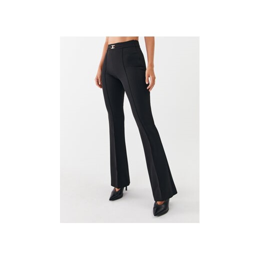 Liu Jo Spodnie materiałowe CF3144 T2527 Czarny Slim Fit ze sklepu MODIVO w kategorii Spodnie damskie - zdjęcie 168605412
