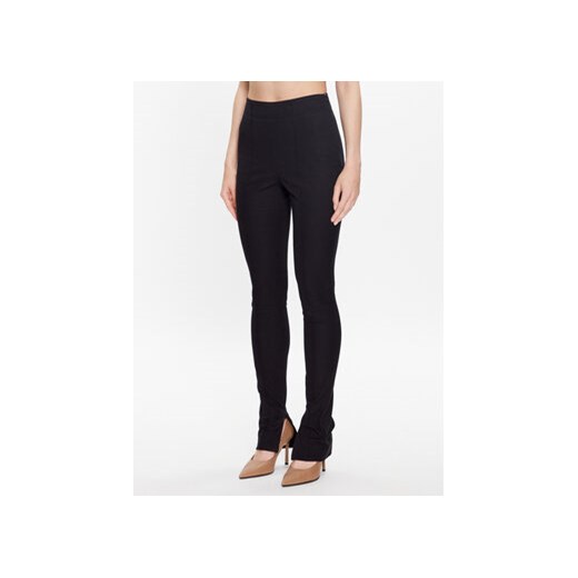 Calvin Klein Spodnie materiałowe K20K205859 Czarny Skinny Fit ze sklepu MODIVO w kategorii Spodnie damskie - zdjęcie 168605464