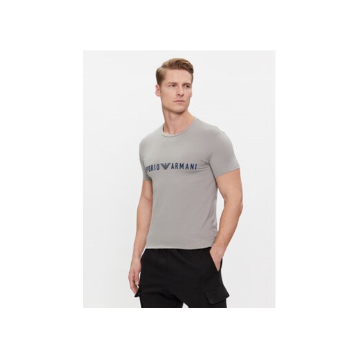 Emporio Armani Underwear T-Shirt 111035 4R516 05543 Szary Regular Fit ze sklepu MODIVO w kategorii T-shirty męskie - zdjęcie 168605650