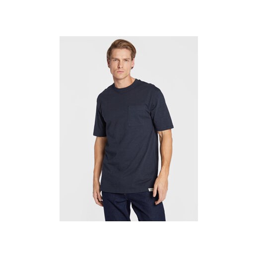 Solid T-Shirt Durant 21107372 Granatowy Casual Fit ze sklepu MODIVO w kategorii T-shirty męskie - zdjęcie 168605713