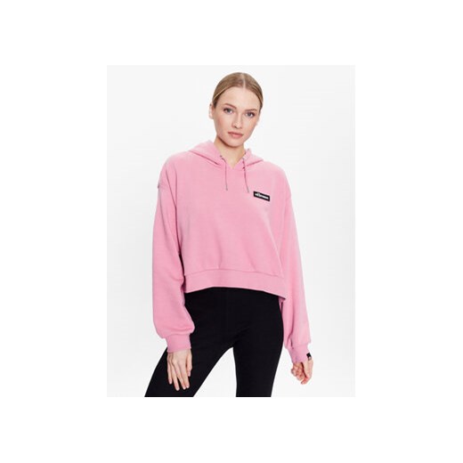 Ellesse Bluza Halo SGR17950 Różowy Regular Fit ze sklepu MODIVO w kategorii Bluzy damskie - zdjęcie 168606022