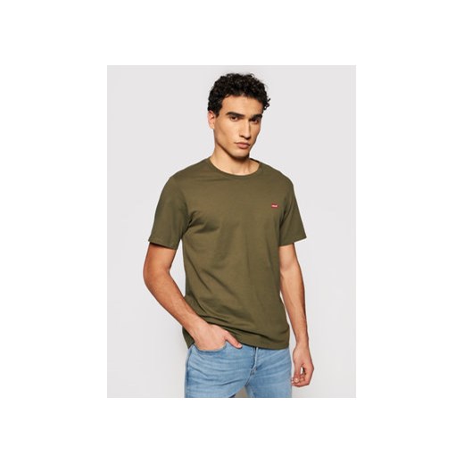 Levi's® T-Shirt Original Housemark 56605-0021 Zielony Standard Fit ze sklepu MODIVO w kategorii T-shirty męskie - zdjęcie 168606142