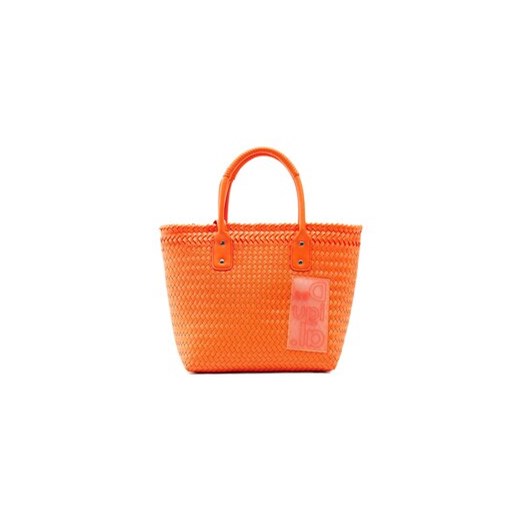 Desigual Torebka 23SAXO17 7000 Pomarańczowy ze sklepu MODIVO w kategorii Torby Shopper bag - zdjęcie 168606210