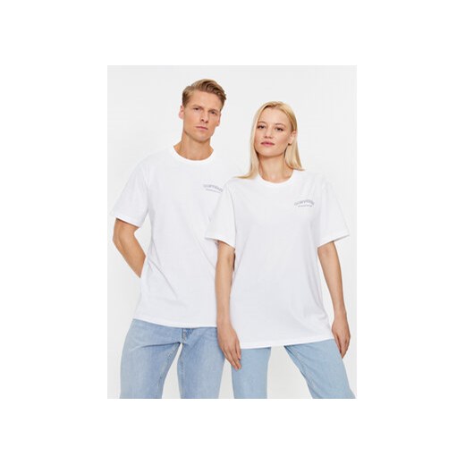 Converse T-Shirt Gf Retro Chuck Graphic Tee 2 10025913-A01 Biały Regular Fit ze sklepu MODIVO w kategorii Bluzki damskie - zdjęcie 168606970