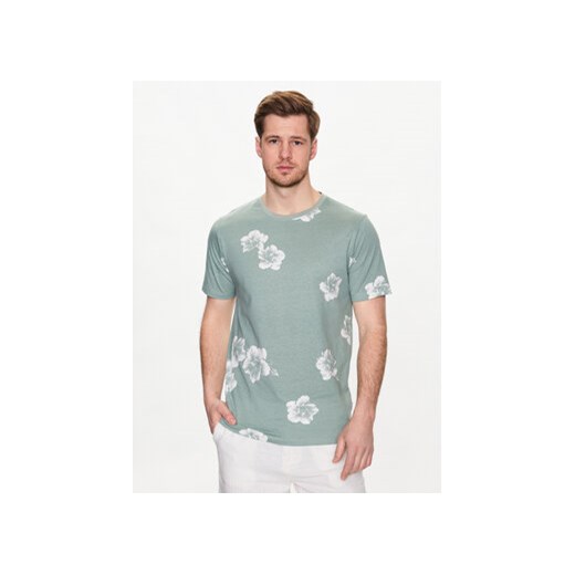 Lindbergh T-Shirt 30-400223 Zielony Relaxed Fit ze sklepu MODIVO w kategorii T-shirty męskie - zdjęcie 168607053