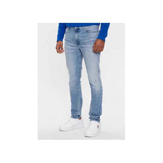 Tommy Jeans Jeansy Simon Skny Ah3317 DM0DM18189 Niebieski Skinny Fit ze sklepu MODIVO w kategorii Jeansy męskie - zdjęcie 168607850