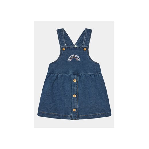 United Colors Of Benetton Sukienka jeansowa 4BAYAV00E Niebieski Regular Fit ze sklepu MODIVO w kategorii Sukienki niemowlęce - zdjęcie 168607873