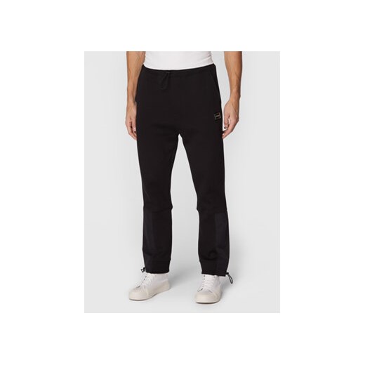 Hugo Spodnie dresowe Drevitalis 50475875 Czarny Relaxed Fit M MODIVO