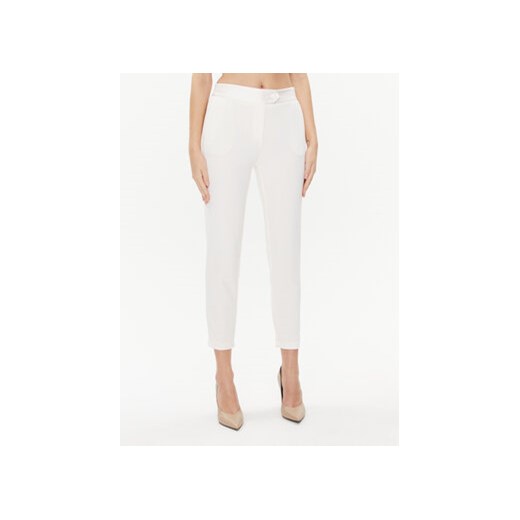 Imperial Spodnie materiałowe PVN2GAW Beżowy Slim Fit ze sklepu MODIVO w kategorii Spodnie damskie - zdjęcie 168608283