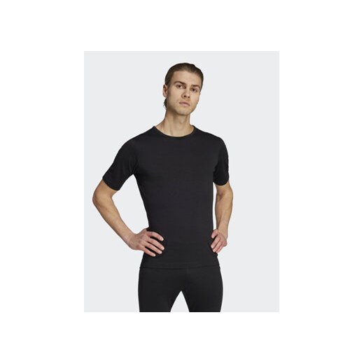 adidas Bielizna termoaktywna górna Xperior Merino 200 HZ8555 Czarny Slim Fit ze sklepu MODIVO w kategorii Bielizna termoaktywna męska - zdjęcie 168608300