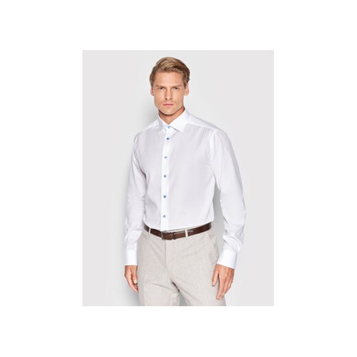Eton Koszula 100003813 Biały Slim Fit Eton 44 MODIVO wyprzedaż