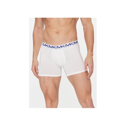 Michael Kors Komplet 3 par bokserek 6BR1X10033 Biały Michael Kors S wyprzedaż MODIVO