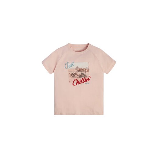 Guess T-Shirt L3GI14 K8HM0 Różowy Regular Fit ze sklepu MODIVO w kategorii Bluzki dziewczęce - zdjęcie 168608762