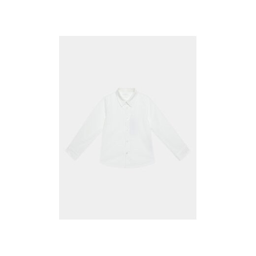 Guess Koszula N3YH04 WE5W0 Biały Regular Fit ze sklepu MODIVO w kategorii Koszule chłopięce - zdjęcie 168609054