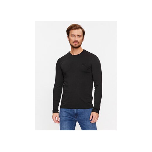 Trussardi Longsleeve 52T00763 Czarny Regular Fit ze sklepu MODIVO w kategorii T-shirty męskie - zdjęcie 168610563