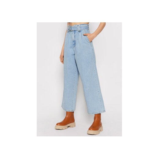 Gestuz Jeansy Aleahgz 10905192 Niebieski Wide Leg Gestuz 38 MODIVO