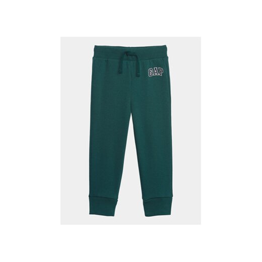 Gap Spodnie dresowe 748000-03 Zielony Regular Fit ze sklepu MODIVO w kategorii Spodnie chłopięce - zdjęcie 168610761
