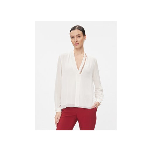 Rinascimento Bluzka CFC0116133003 Biały Regular Fit ze sklepu MODIVO w kategorii Bluzki damskie - zdjęcie 168610811