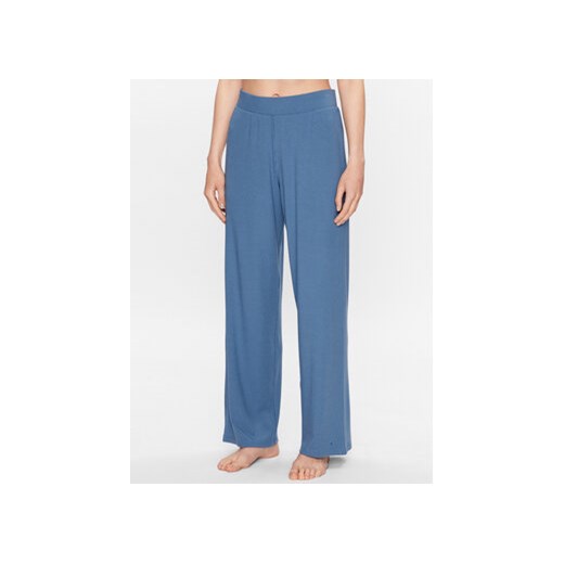 Triumph Spodnie piżamowe Natural Spotlight 10214832 Niebieski Relaxed Fit ze sklepu MODIVO w kategorii Piżamy damskie - zdjęcie 168610991