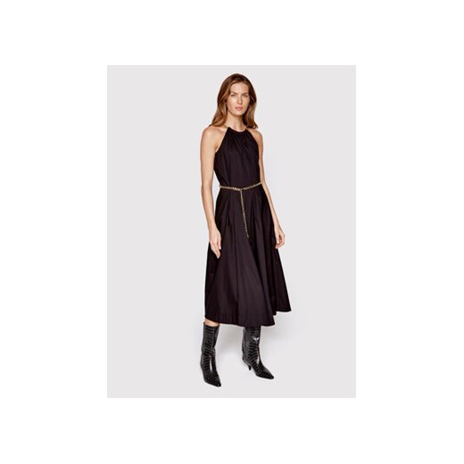 MICHAEL Michael Kors Sukienka codzienna MU2814EF4C Czarny Regular Fit Michael Michael Kors M okazja MODIVO