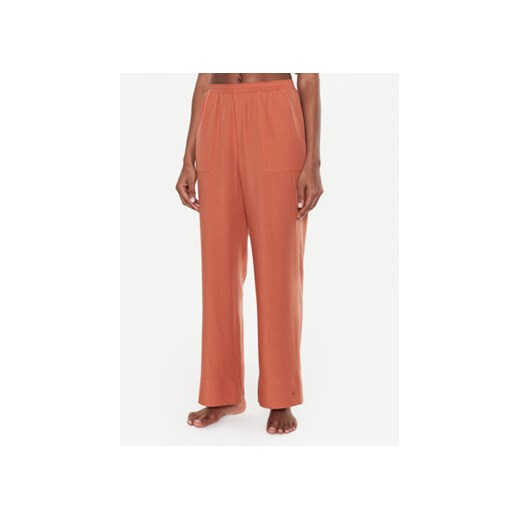 Triumph Spodnie piżamowe Boyfriend MyWear 10214830 Brązowy Relaxed Fit ze sklepu MODIVO w kategorii Piżamy damskie - zdjęcie 168612202