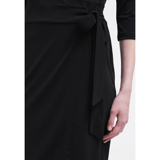 ICHI X LIMA Sukienka letnia black solid zalando bezowy Odzież
