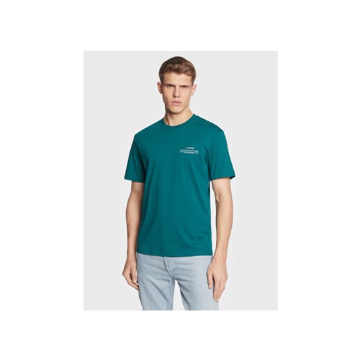 Jack&Jones T-Shirt Felix 12224600 Zielony Regular Fit ze sklepu MODIVO w kategorii T-shirty męskie - zdjęcie 168612262