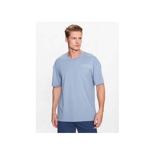 Hugo T-Shirt 50478916 Niebieski Relaxed Fit ze sklepu MODIVO w kategorii T-shirty męskie - zdjęcie 168612650