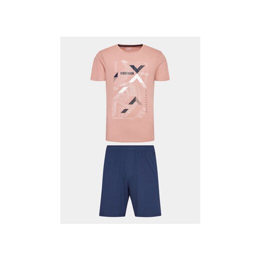Henderson Piżama 40677 Różowy Regular Fit ze sklepu MODIVO w kategorii Piżamy męskie - zdjęcie 168614314