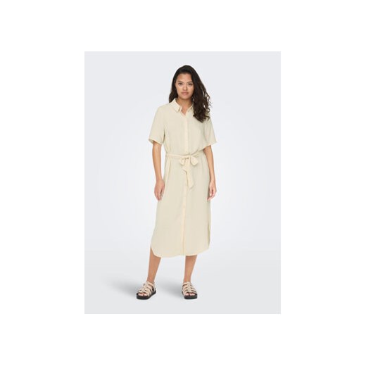 JDY Sukienka koszulowa 15261870 Szary Regular Fit ze sklepu MODIVO w kategorii Sukienki - zdjęcie 168614621
