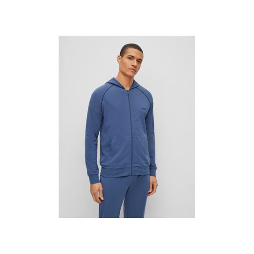 Boss Bluza 50469581 Niebieski Regular Fit ze sklepu MODIVO w kategorii Bluzy męskie - zdjęcie 168614691