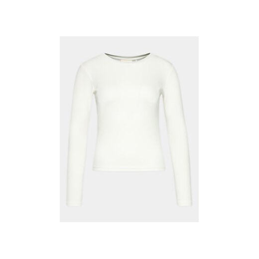Outhorn Bluzka OTHAW23TLONF175 Biały Regular Fit ze sklepu MODIVO w kategorii Bluzki damskie - zdjęcie 168615012