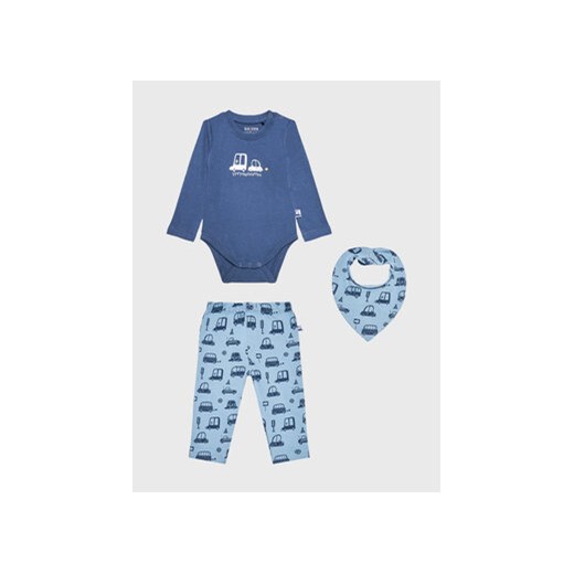 Blue Seven Komplet body i spodnie 473165 Granatowy Regular Fit ze sklepu MODIVO w kategorii Komplety niemowlęce - zdjęcie 168615373