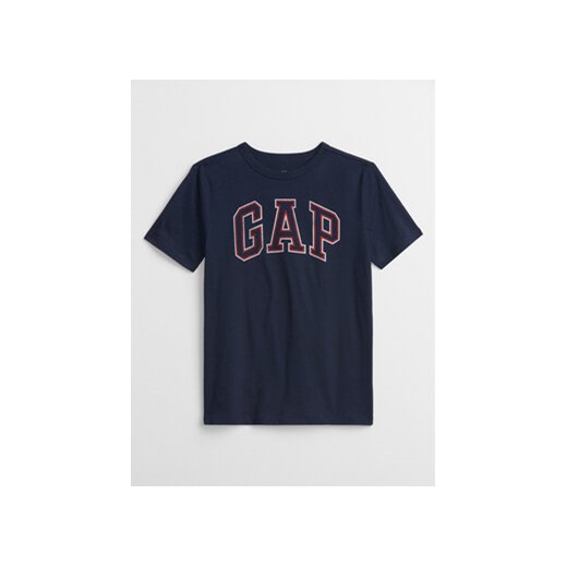 Gap T-Shirt 473269-03 Granatowy Regular Fit ze sklepu MODIVO w kategorii T-shirty chłopięce - zdjęcie 168615380