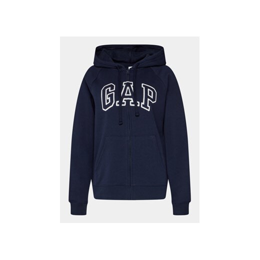 Gap Bluza 463503-01 Granatowy Regular Fit ze sklepu MODIVO w kategorii Bluzy damskie - zdjęcie 168615701