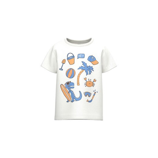 NAME IT T-Shirt 13216932 Biały Loose Fit ze sklepu MODIVO w kategorii T-shirty chłopięce - zdjęcie 168616360