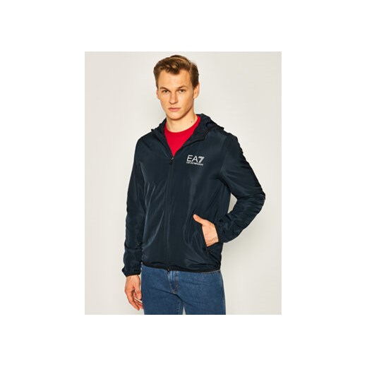 EA7 Emporio Armani Kurtka przejściowa 8NPB04 PNN7Z 1578 Granatowy Regular Fit S MODIVO